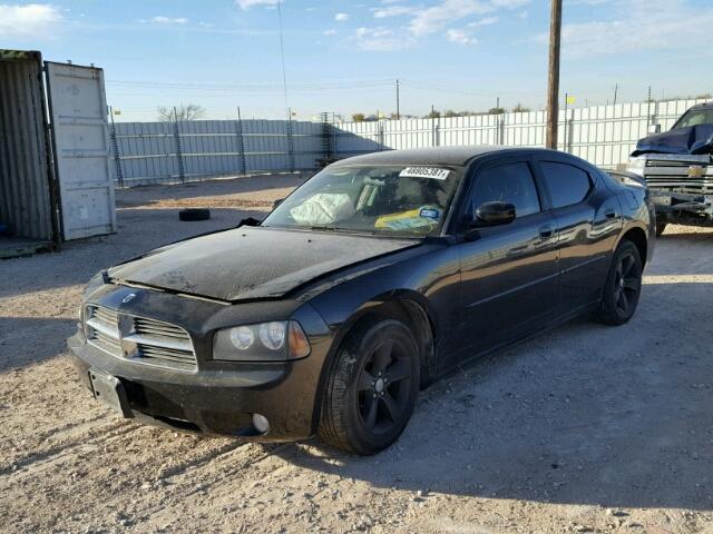 2B3CA3CV0AH251795 - 2010 DODGE CHARGER SX BLACK photo 2