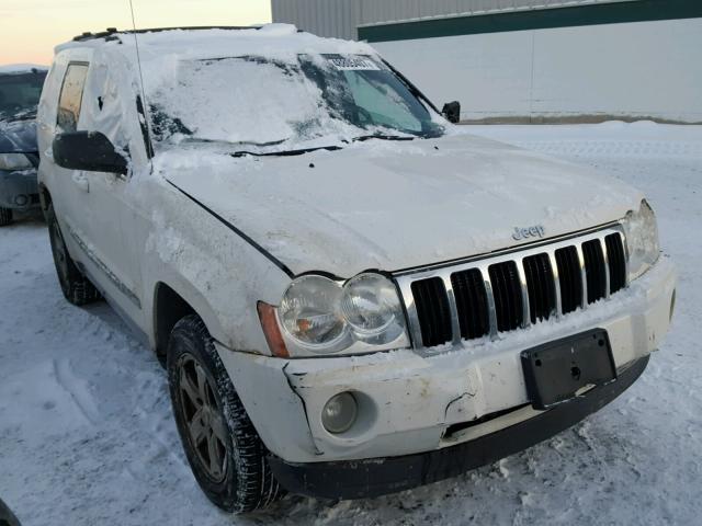 1J4HR58256C185286 - 2006 JEEP GRAND CHER WHITE photo 1