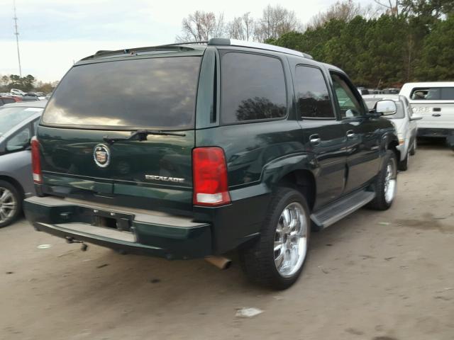 1GYEK63N03R132289 - 2003 CADILLAC ESCALADE L GREEN photo 4