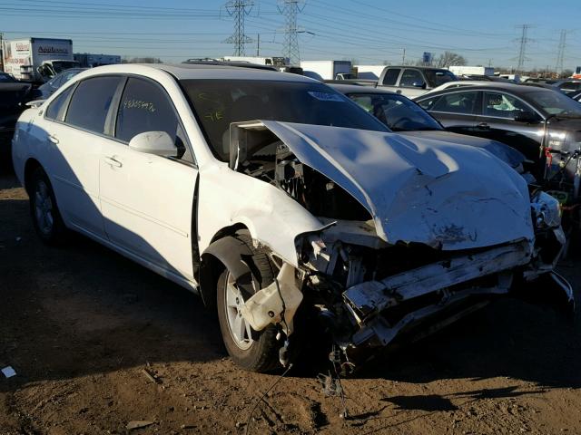 2G1WT58K081312543 - 2008 CHEVROLET IMPALA LT WHITE photo 1