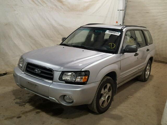 JF1SG65643H746824 - 2003 SUBARU FORESTER 2 SILVER photo 2