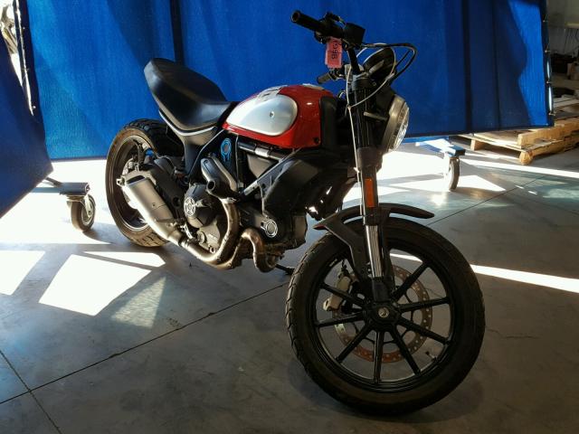 ML015ANMXHT010911 - 2017 DUCATI SCRAMBLER Qırmızı foto 1