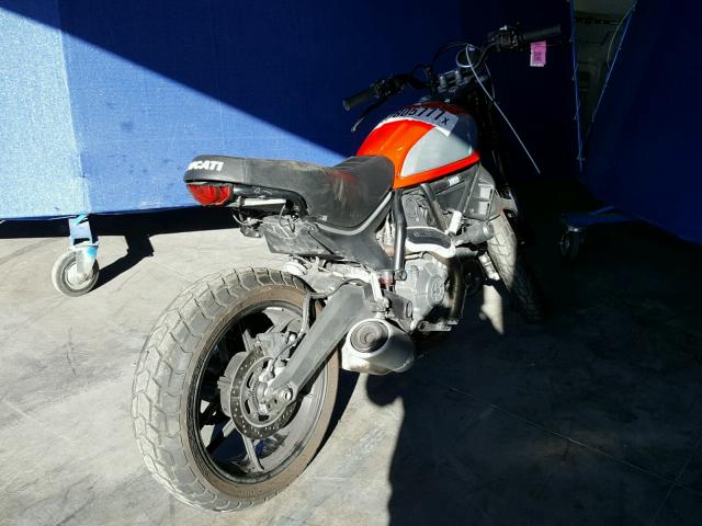 ML015ANMXHT010911 - 2017 DUCATI SCRAMBLER Qırmızı foto 4