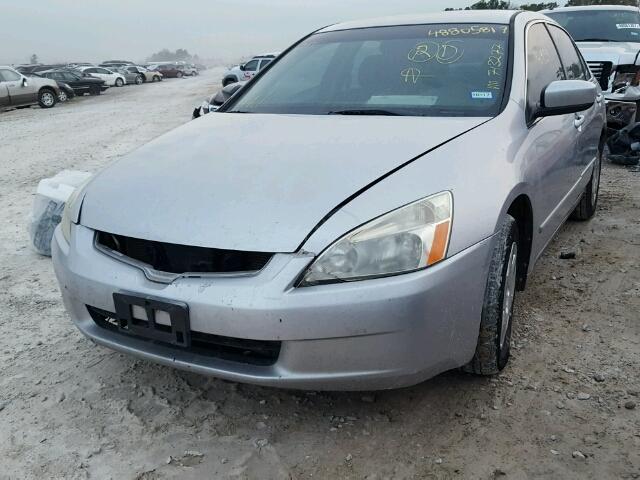 3HGCM56455G713277 - 2005 HONDA ACCORD LX SILVER photo 2