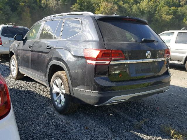 1V2KR2CAXJC513284 - 2018 VOLKSWAGEN ATLAS SE BLACK photo 3