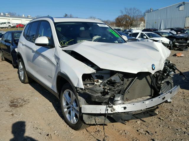 5UXWX7C52G0S16527 - 2016 BMW X3 XDRIVE3 WHITE photo 1