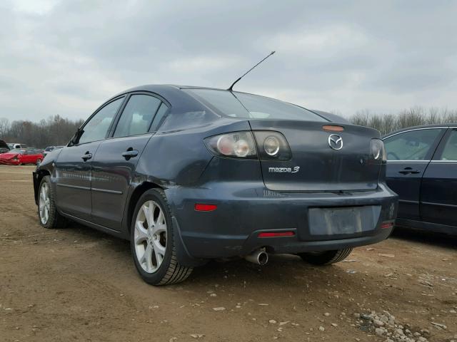 JM1BK32G891251113 - 2009 MAZDA 3 I GRAY photo 3