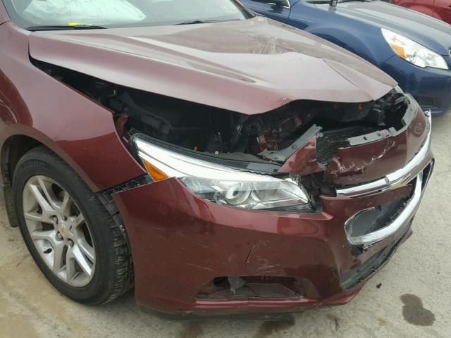 1G11C5SL5FF139250 - 2015 CHEVROLET MALIBU 1LT 栗色 照片 9