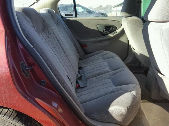 1G1NE52J62M613061 - 2002 CHEVROLET MALIBU LS 红色 照片 6