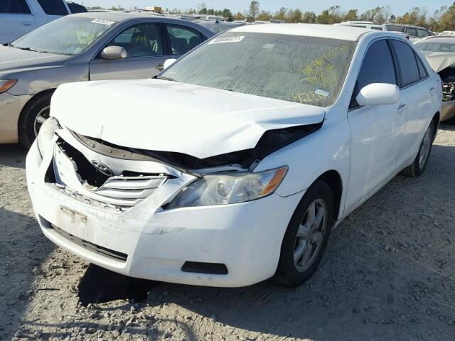 4T1BE46K49U909256 - 2009 TOYOTA CAMRY BASE WHITE photo 2