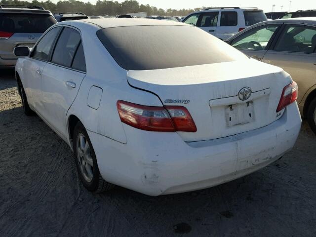 4T1BE46K49U909256 - 2009 TOYOTA CAMRY BASE WHITE photo 3
