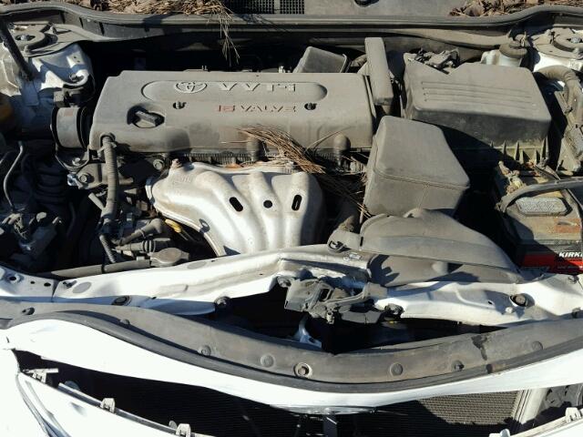 4T1BE46K49U909256 - 2009 TOYOTA CAMRY BASE WHITE photo 7