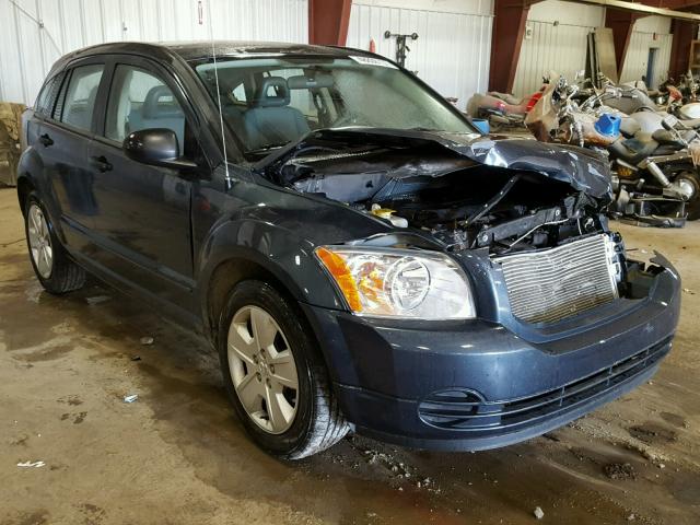 1B3HB48B17D304419 - 2007 DODGE CALIBER SX BLUE photo 1