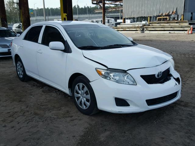 1NXBU4EE2AZ226989 - 2010 TOYOTA COROLLA BA WHITE photo 1