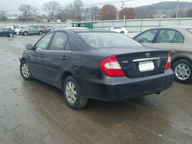 JTDBF32K820086989 - 2002 TOYOTA CAMRY LE BLACK photo 3