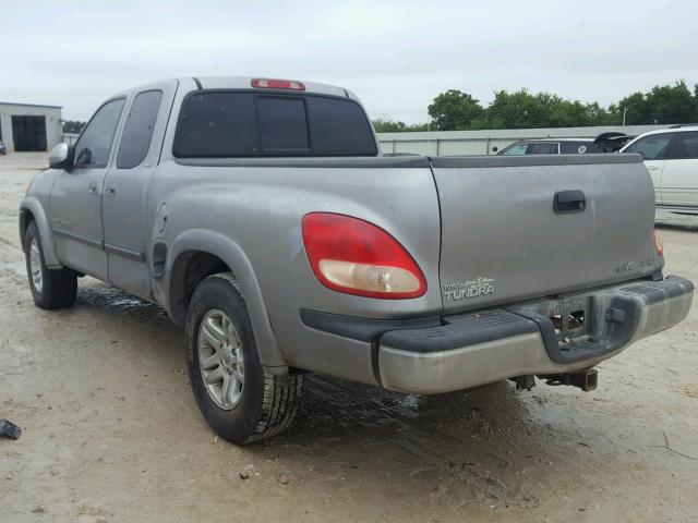 5TBBT44163S413318 - 2003 TOYOTA TUNDRA ACC SILVER photo 3