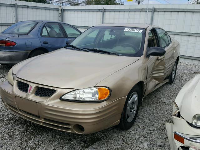 1G2NF52F52C299767 - 2002 PONTIAC GRAND AM S Bej foto 2