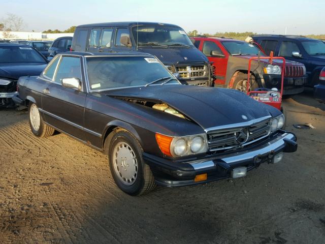 WDBBA48D2GA039275 - 1986 MERCEDES-BENZ 560 SL GRAY photo 1