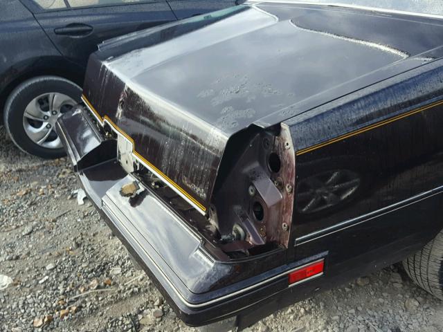 1G3GR47Y1GP399347 - 1986 OLDSMOBILE CUTLASS SU BROWN photo 9