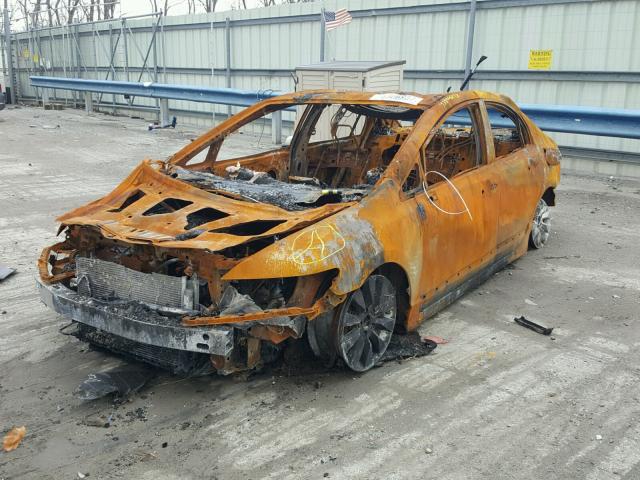 2HGFA1F83BH501796 - 2011 HONDA CIVIC EX BURN photo 2