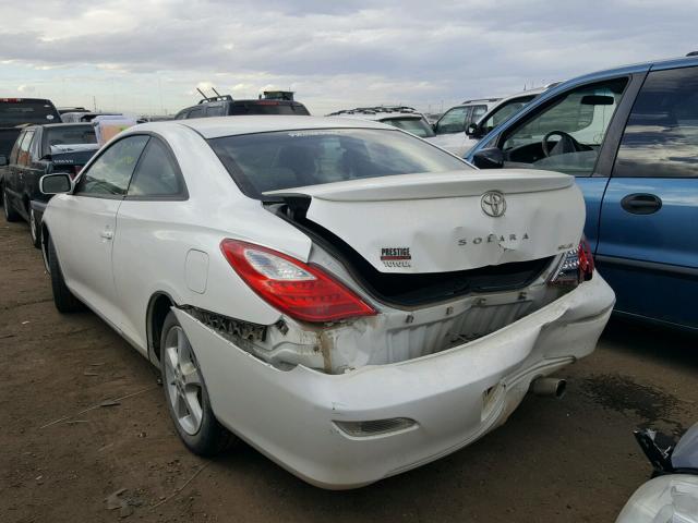 4T1CA30PX8U140601 - 2008 TOYOTA CAMRY SOLA WHITE photo 3