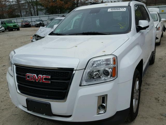 2GKFLXEK3F6242063 - 2015 GMC TERRAIN SL WHITE photo 2