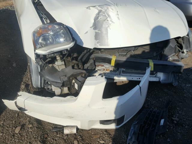 1N4BA41E37C815489 - 2007 NISSAN MAXIMA SE WHITE photo 9