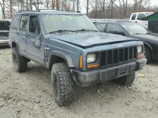 1J4FJ68S4WL284783 - 1998 JEEP CHEROKEE S BLUE photo 1