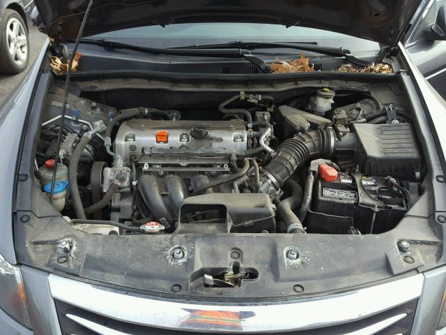 1HGCP2F39CA146189 - 2012 HONDA ACCORD LX GRAY photo 7