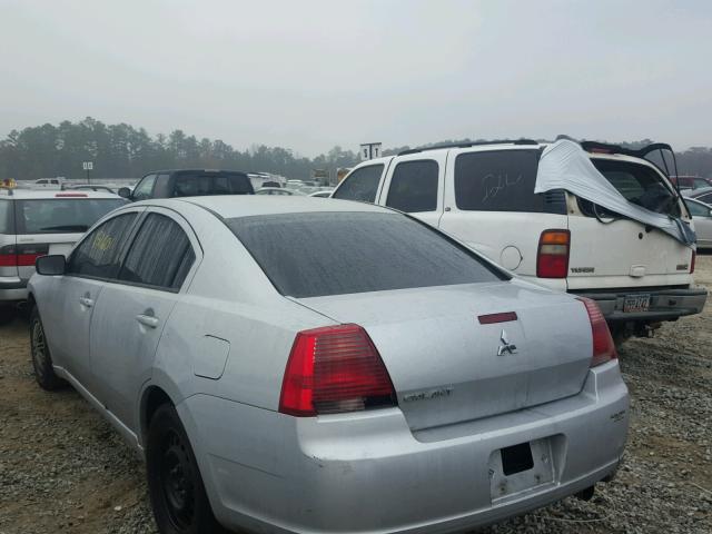 4A3AB36F67E042615 - 2007 MITSUBISHI GALANT ES SILVER photo 3