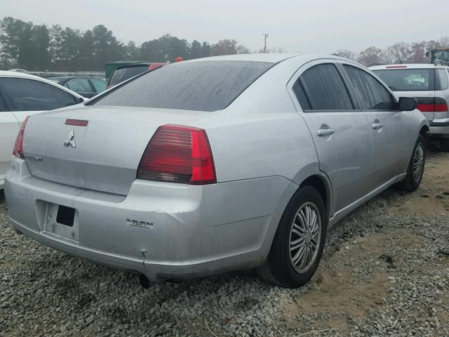 4A3AB36F67E042615 - 2007 MITSUBISHI GALANT ES SILVER photo 4