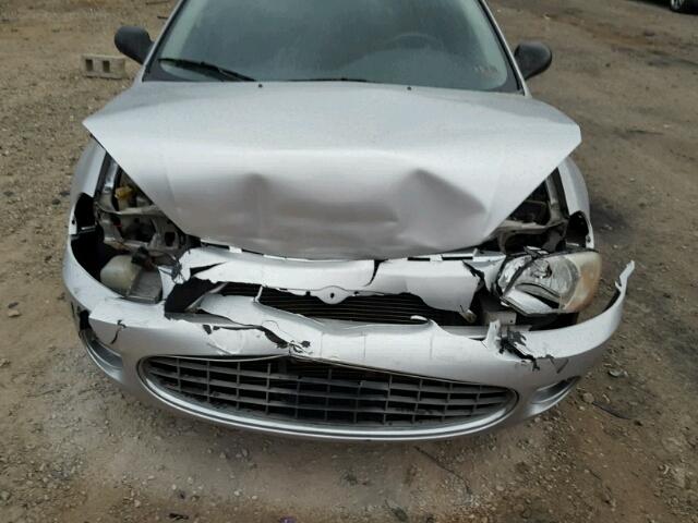 1C3EL46X83N574110 - 2003 CHRYSLER SEBRING LX SILVER photo 7