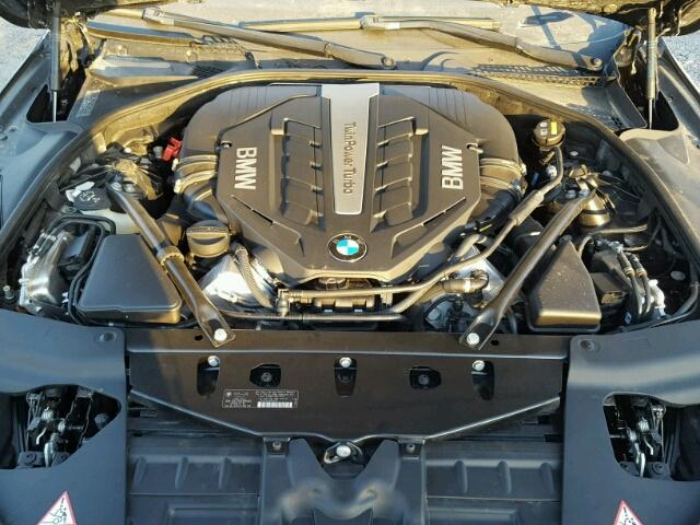 WBA6B2C5XFGB99596 - 2015 BMW 650 I BLACK photo 7