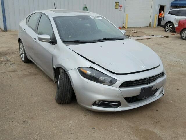 1C3CDFBA9DD321564 - 2013 DODGE DART SXT SILVER photo 1