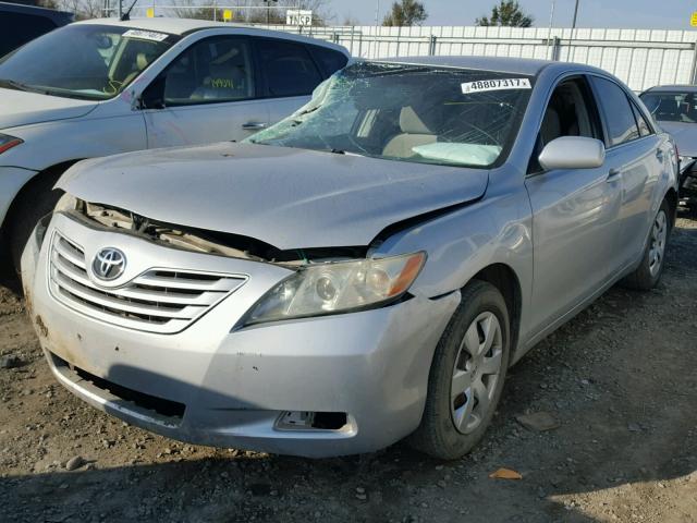 4T1BE46K99U282506 - 2009 TOYOTA CAMRY BASE SILVER photo 2
