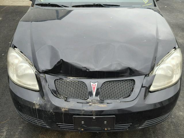 1G2AL18F887331930 - 2008 PONTIAC G5 BLACK photo 7