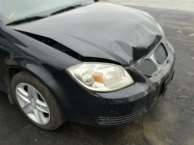 1G2AL18F887331930 - 2008 PONTIAC G5 BLACK photo 9