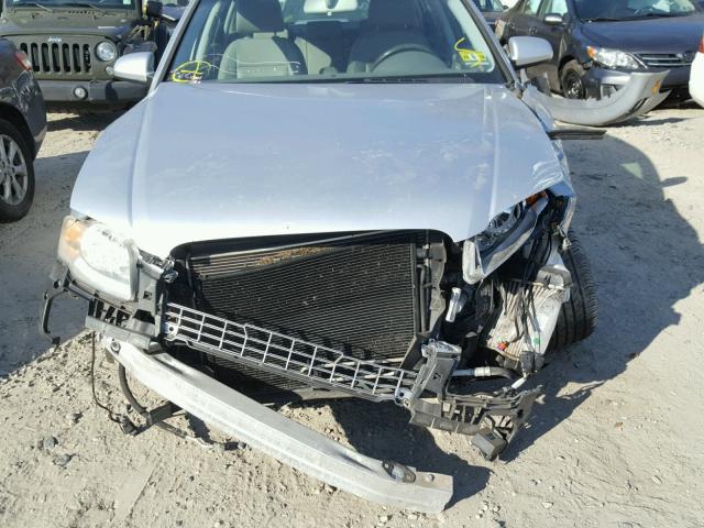 WAUDF68E05A513850 - 2005 AUDI A4 2.0T QU SILVER photo 7