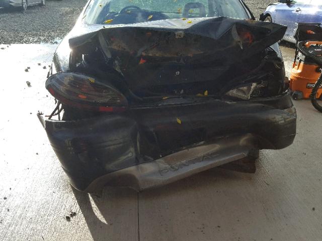 1G2WP5215WF200519 - 1998 PONTIAC GRAND PRIX შავი ფოტო 9