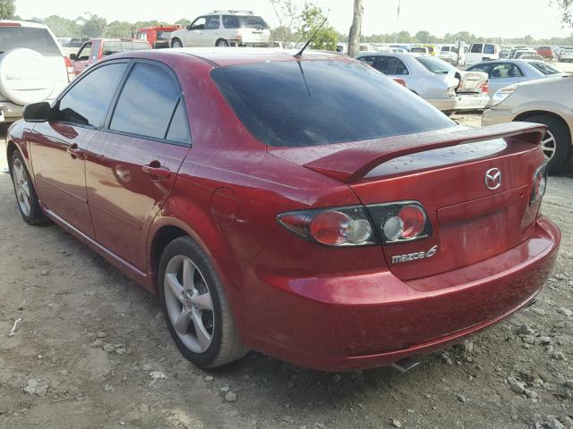 1YVHP80C965M35449 - 2006 MAZDA 6 I RED photo 3