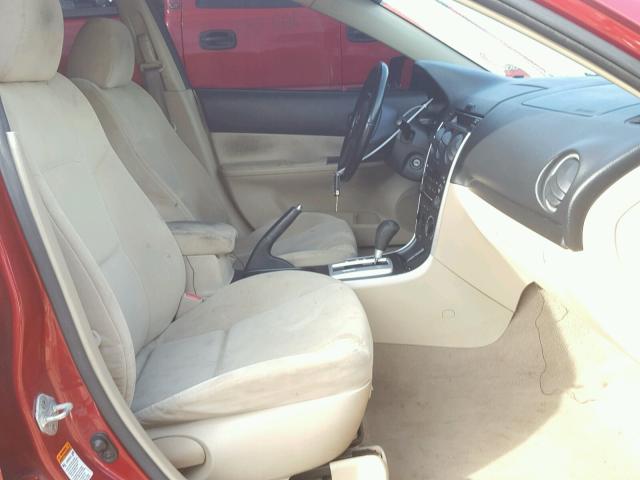 1YVHP80C965M35449 - 2006 MAZDA 6 I RED photo 5