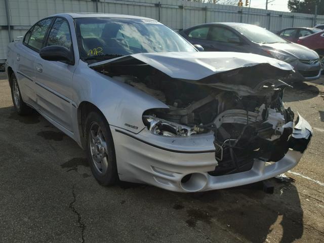 1G2NW52E13C188769 - 2003 PONTIAC GRAND AM G SILVER photo 1