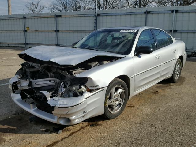 1G2NW52E13C188769 - 2003 PONTIAC GRAND AM G SILVER photo 2