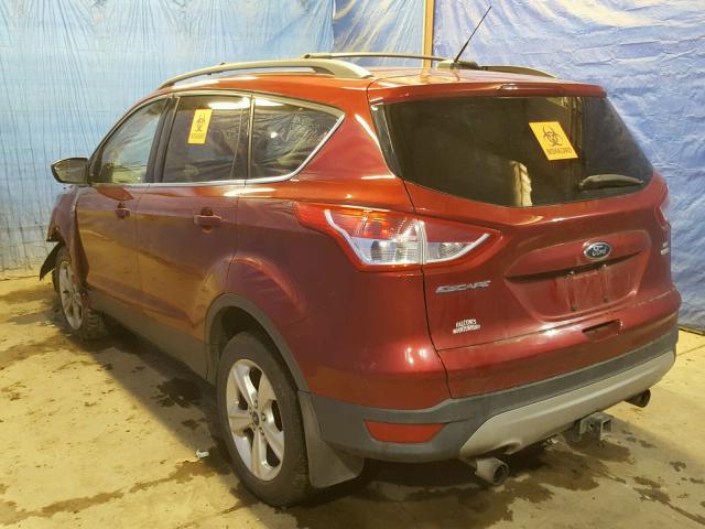 1FMCU9G96DUC11420 - 2013 FORD ESCAPE SE 红色 照片 3