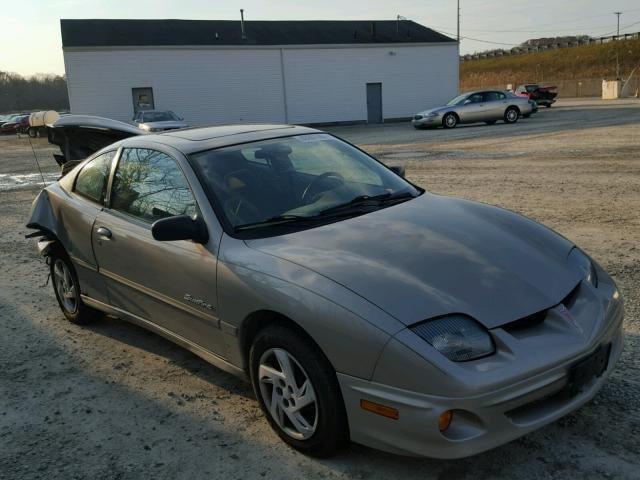 1G2JB124217278187 - 2001 PONTIAC SUNFIRE SE GOLD photo 1