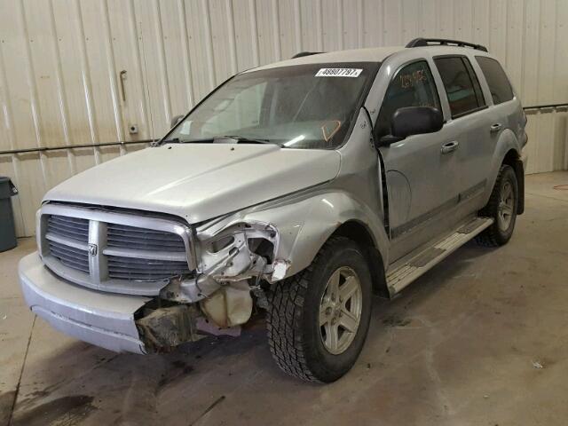 1D4HB48296F127560 - 2006 DODGE DURANGO SL SILVER photo 2