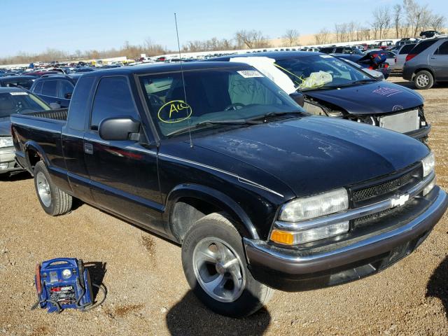 1GCCS195018143223 - 2001 CHEVROLET S TRUCK S1 BLACK photo 1