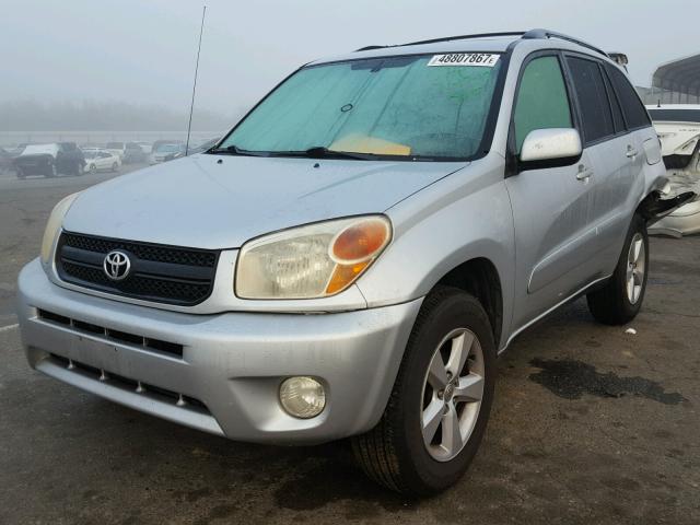 JTEGD20V850088941 - 2005 TOYOTA RAV4 SILVER photo 2