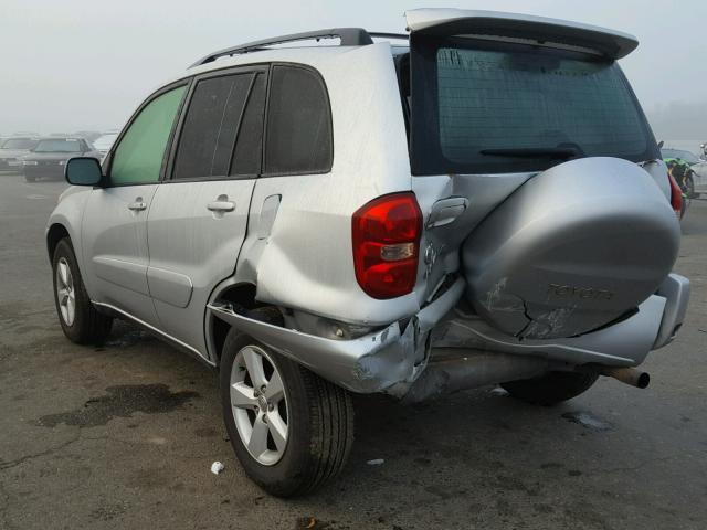 JTEGD20V850088941 - 2005 TOYOTA RAV4 SILVER photo 3