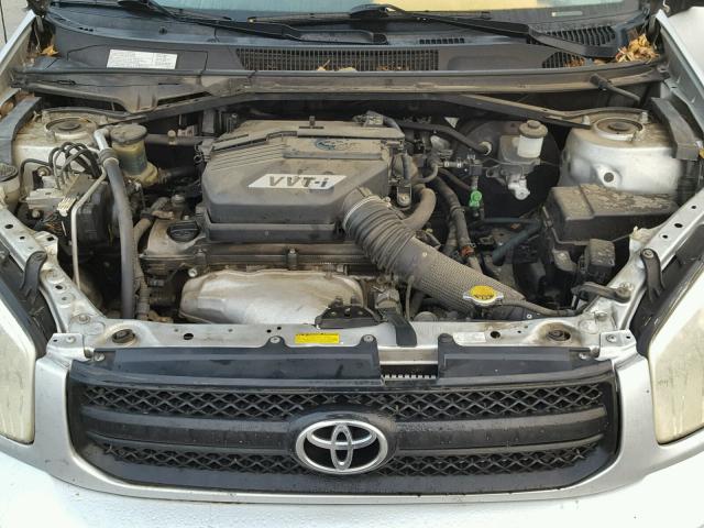 JTEGD20V850088941 - 2005 TOYOTA RAV4 SILVER photo 7